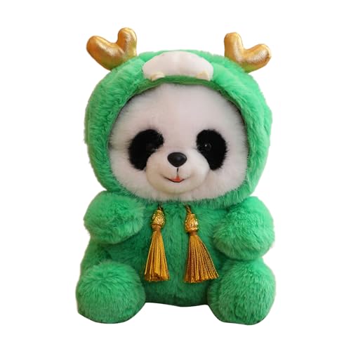 Domasvmd Panda Stofftier Panda Spielzeug Bequemes Chinesisches Panda Früherziehungsspielzeug von Domasvmd