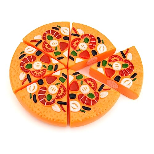 Domasvmd Realistisches Pizza Obst Modell Pädagogische Küche Rollenspiel Spielzeug Rollenspiel Set Obst von Domasvmd