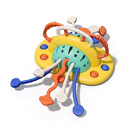 Pull String Interaktives Spielzeug Baby Sensorisches Spielzeug Aktivität Lernen Feinmotorik Kleinkinder Ab 18 Monaten von Domasvmd