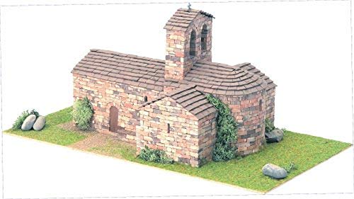 DOMUS-KITS Domus Kits40075 1986 Teile Romanica 1 St. Pere Kirche Modell, Maßstab 1:50, Mehrfarbig von Domus Kits