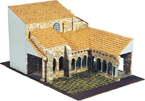 DOMUS-KITS Domus Kits40095 3415 Teile Romanica 18 Colegiata Sta. Juliana Kirche Modell, Maßstab 1:50, Mehrfarbig von Domus Kits