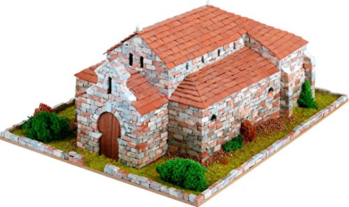 Domus Kits Domus Kits40086 Romanica 9 S. Juan De Banos Kirchenmodell, Maßstab 1:65, 2533 Teile, Mehrfarbig von Domus Kits