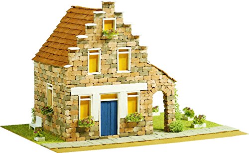 Domus Kits Domus Kits40306 1333 Teile Country 9 Haus Modell, Maßstab 1:50, Mehrfarbig, M von Domus Kits