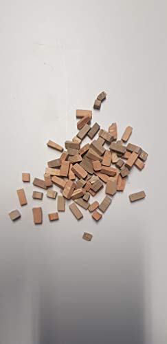 Bricks Ref. 030151 Mixed Bricks Irregular Wall from 4 to 12 mm Pieces 2000 Domus Kits,LADRILLOS,MATTONCINI,BRIQUES,ZIEGEL von Domus Kits