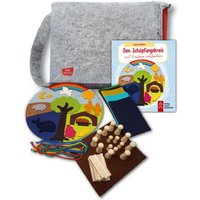 Den Schöpfungskreis mit Kindern entdecken - eine Erzähltasche mit Legematerial und Praxisbuch von Don Bosco