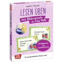 Lesen üben mit Bilderrätseln zu Frau Holle. 34 Bildkarten zur Leseförderung Lesen üben mit Bilderrätseln zu Frau Holle. 34 Bildkarten zur Leseförderung von Don Bosco Medien GmbH