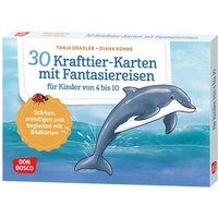 30 Krafttier-Karten mit Fantasiereisen für Kinder von 4 bis 10 von Don Bosco Medien