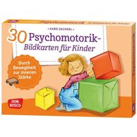 30 Psychomotorik-Bildkarten für Kinder von Don Bosco Medien GmbH