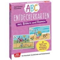 Abc-Entdeckerkarten mit Bildern und Reimen von Don Bosco Medien