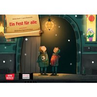 Ein Fest für alle. Schneinachten in der Nachtigallstraße. Kamishibai Bildkartenset von Don Bosco Medien