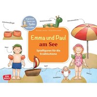 Emma und Paul am See. Erzählschienen-Figurenset von Don Bosco