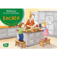 Kochen mit Emma und Paul. Kamishibai Bildkartenset von Don Bosco Medien GmbH