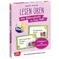 Lesen üben mit Bilderrätseln zu Frau Holle. 34 Bildkarten zur Leseförderung von Don Bosco Medien GmbH