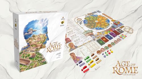 Don't Panic Games | Age of Rome | Brettspiel | Ab 12 Jahren | 1-4 Spieler | 60 Minuten von Don't Panic Games
