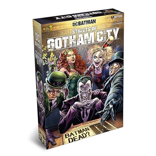 Don't Panic Games | DC Comics Batman: Streets of Gotham City | Gesellschaftsspiel | ab 12 Jahren | 2-5 Spieler | 35 Minuten Don't Panic Games | DC Comics Batman: Streets of Gotham City | Gesellschaftsspiel | ab 12 Jahren | 2-5 Spieler | 35 Minuten von Don't Panic Games
