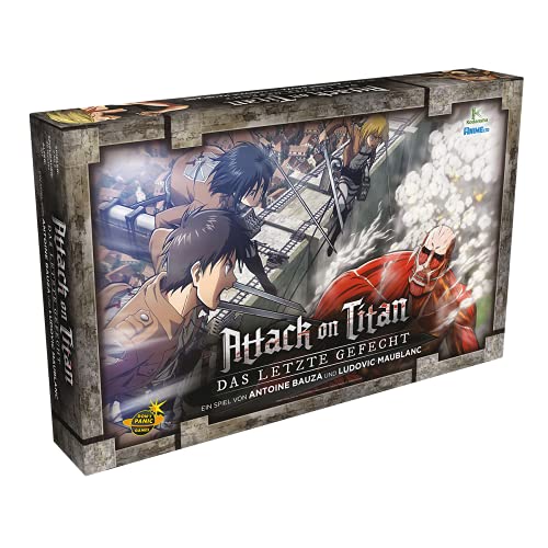 Don't Panic Games | Attack on Titan: Das letzte Gefecht | Kennerspiel | Brettspiel | 2-5 Spieler | Ab 10+ Jahren | 30+ Minuten | Deutsch von Asmodee