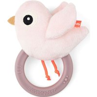 Rassel mit Beißring Birdee Rosa Rassel mit Beißring Birdee Rosa von Done By Deer A/S