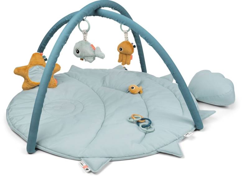 DbD Spielbogen Sea Friends Blue, Babyspielzeug von Done By Deer