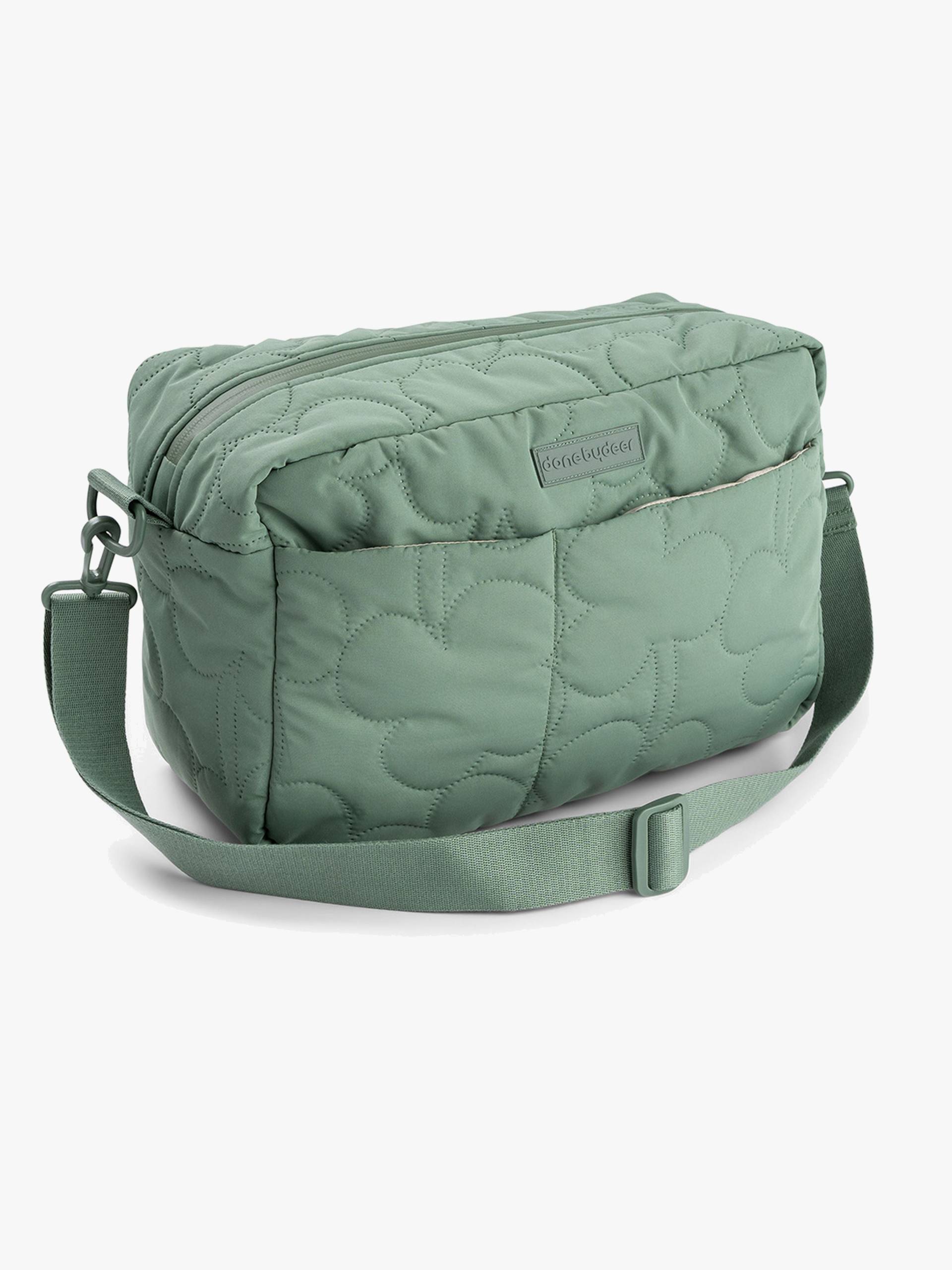 Done By Deer Gesteppte Wickeltasche mit Kinderwagenhaken, Green Done By Deer Gesteppte Wickeltasche mit Kinderwagenhaken, Green von Done By Deer