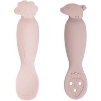 Babylöffel-Set Tiny farm Rosa Babylöffel-Set Tiny farm Rosa von Done by Deer AS