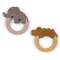 Beißringe Senfgelb/Rosa Beißringe Senfgelb/Rosa von Done by Deer AS