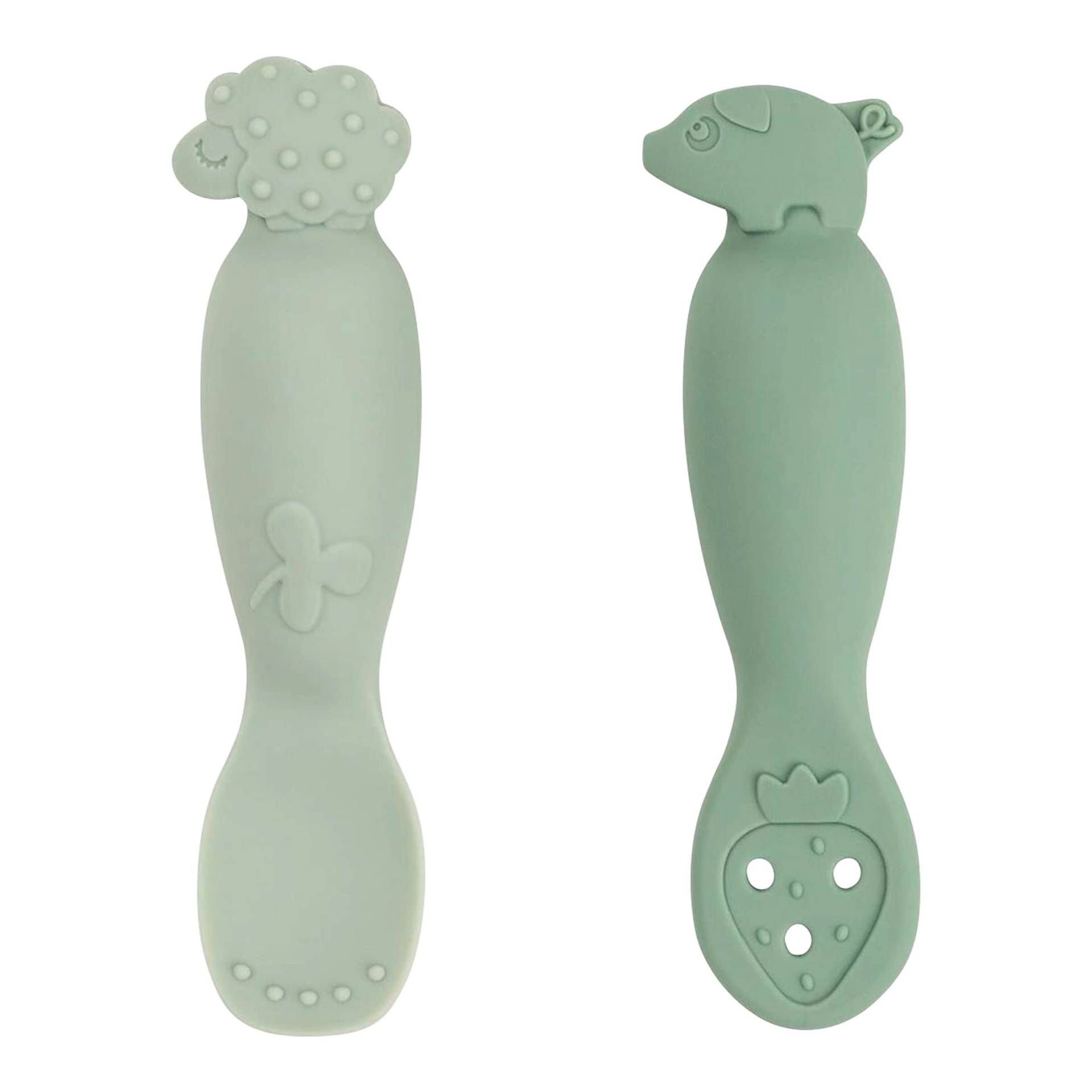 Done By Deer 2er-Pack Babylöffel Tiny Farm Done By Deer 2er-Pack Babylöffel Tiny Farm von Done by Deer