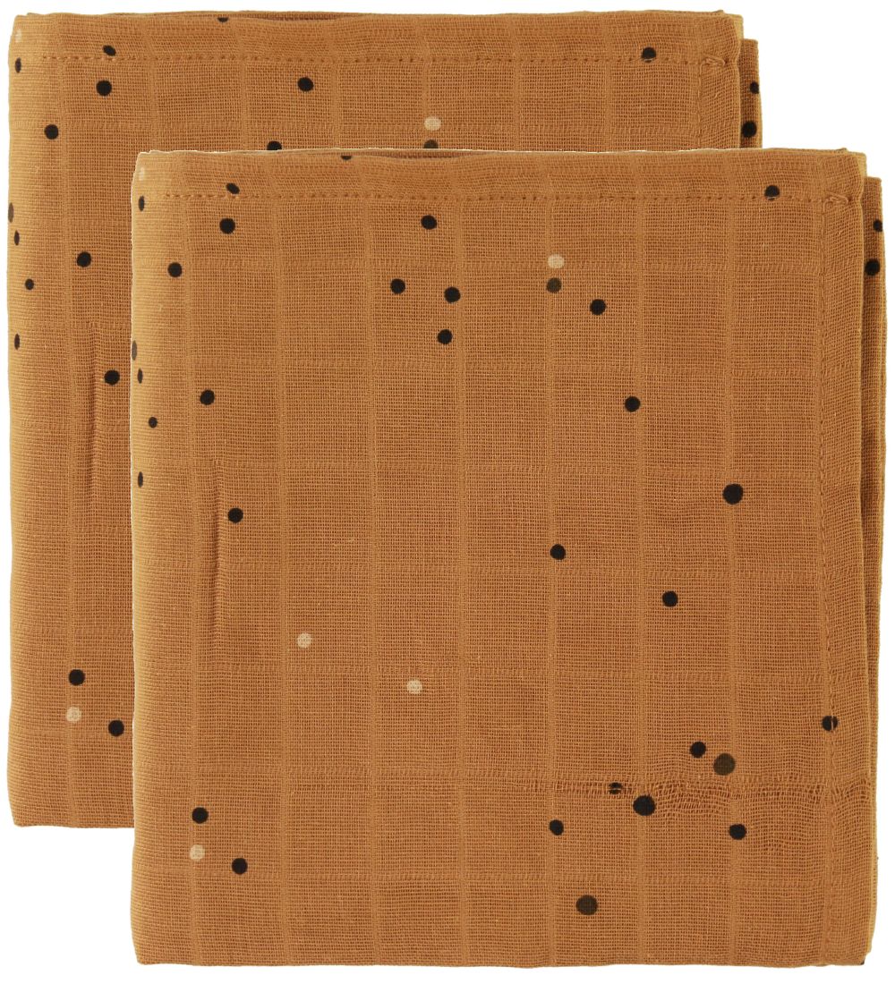Done By Deer Mulltuch - 120x120 - 2er-Pack - Dreamy Dots - Musta - Done by Deer - One Size - Wickeltücher Done By Deer Mulltuch - 120x120 - 2er-Pack - Dreamy Dots - Musta - Done by Deer - One Size - Wickeltücher von Done by Deer