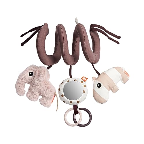 Done by Deer Activity-Spirale - Deer Friends - Powder - Babyspielzeug ab 0 Monaten – mit Rassel, Knister, Spiegel & Beißringen – für Kinderwagen, Bett & Autositz – Rosa & Gold Done by Deer Activity-Spirale - Deer Friends - Powder - Babyspielzeug ab 0 Monaten – mit Rassel, Knister, Spiegel & Beißringen – für Kinderwagen, Bett & Autositz – Rosa & Gold von Done by Deer