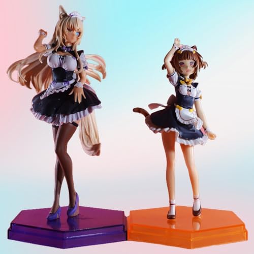 DongYemoo Anime-Figur Mädchen Ecchi Figur Dienstmädchen Ver. Süßes Loli-Modell Spielzeugstatue Sammlung PVC Actionfiguren Comicfiguren H22cm von DongYemoo