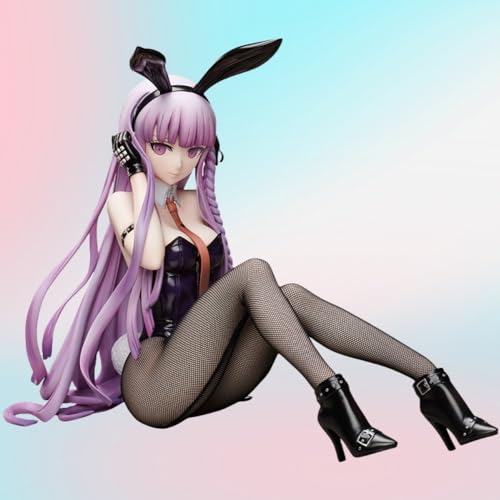 DongYemoo Ecchi-Figur, HENTAI-Figur 1/4 Bunny Ver. Anime-Mädchen-Figur, Actionfiguren-Sammlung, Modelldekor, Erwachsenenspielzeug, Comic-Figuren, PVC, H22,5 cm von DongYemoo