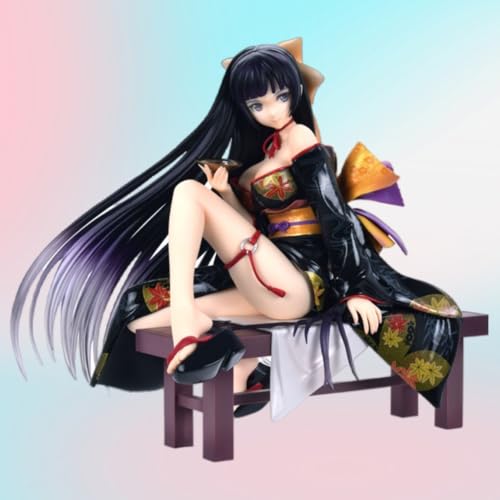 DongYemoo Ecchi-Figur HENTAI-Figur Original -Nakahara Tomoe- 1/7 Anime-Mädchenfigur Actionfiguren Statuensammlung Modelldekor Erwachsenenspielzeug Comicfiguren PVC H18,5 cm von DongYemoo