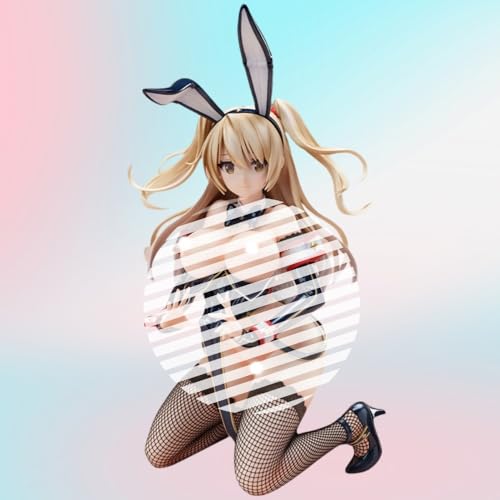 Ecchi-Figur, HENTAI-Figur, Original – Satonaka Nonoka – 1/4 Bunny Ver. Anime-Mädchenfigur, Actionfiguren, Statuensammlung, Modelldekor, Erwachsenenspielzeug, Comicfiguren, PVC, H31 cm/12,1 Zoll, Soft von DongYemoo