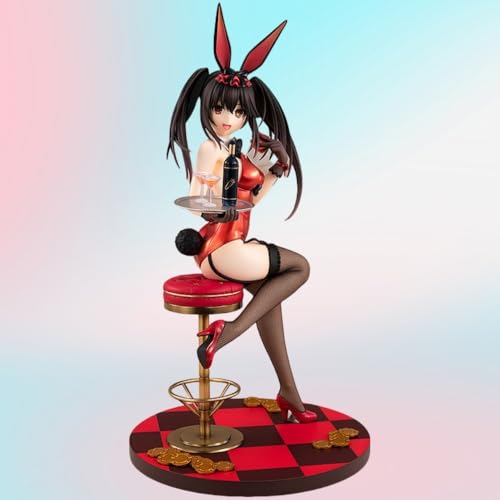 Ecchi-Figur Anime-Mädchen-Figur 1/7 Bunny Ver. Fertiggestellte Figur Actionfiguren HENTAI-Figur Statue Spielzeug Wohndekor Modellsammlung Comicfiguren H26cm/10,2Zoll von DongYemoo