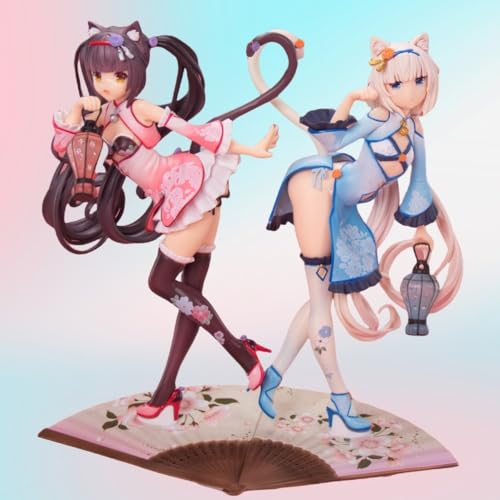 Ecchi-Figur Anime-Mädchen-Figur 2 STK. 1/6 China-Kleid STD Ver. Actionfiguren HENTAI-Figur Statue Spielzeug Wohndekor Modellsammlung Comic-Figuren H25cm von DongYemoo