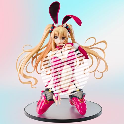 Ecchi-Figur Anime-Mädchenfigur Original -Caroline Yuri- 1/4 Bunny Ver. Actionfiguren HENTAI-Figur Statue Spielzeug Wohndekor Modellsammlung Comicfiguren H35cm/13,7Zoll von DongYemoo
