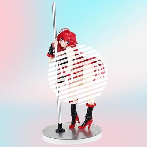 Ecchi-Figur HENTAI-Figur 1/7 Pole Dance Ver. Fertiggestellte Figur Anime-Mädchen-Figur Actionfiguren Statuensammlung Modelldekor Erwachsenenspielzeug Comicfiguren PVC H21,5 cm von DongYemoo