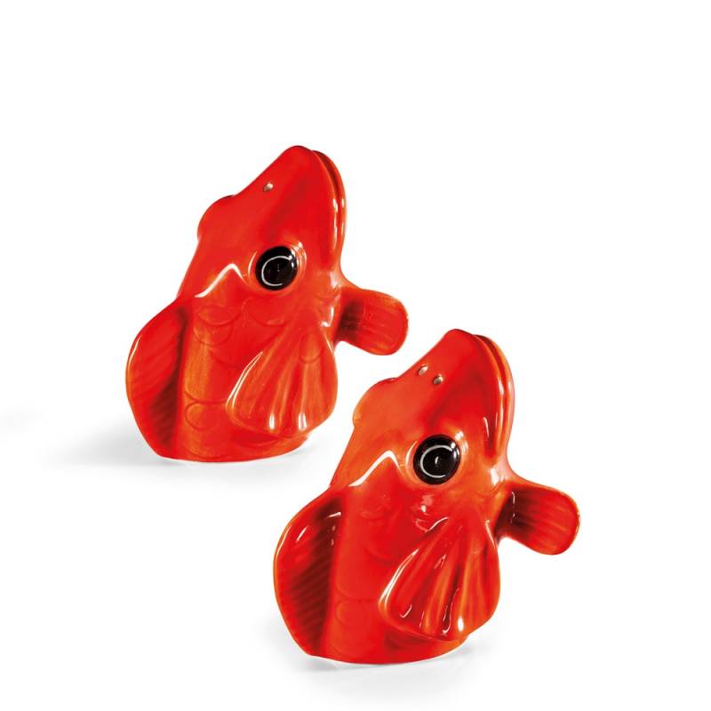 Donkey Fishes For Dishes Salz- und Pfefferstreuer Set von Donkey Products