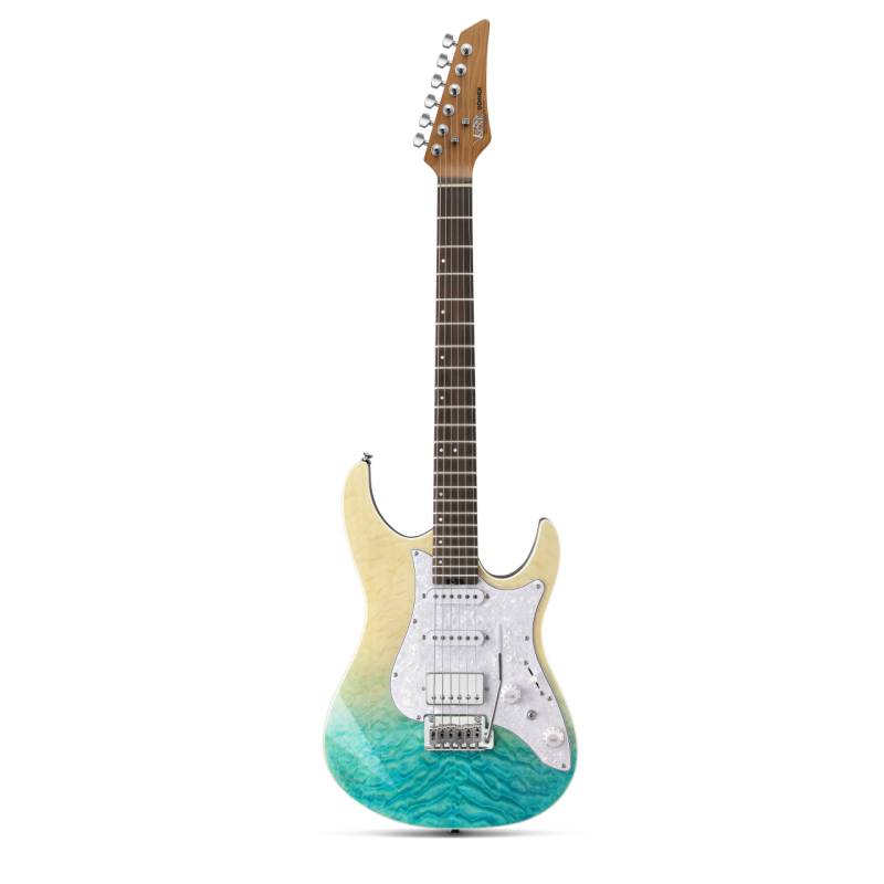 DONNER DST-550 Gradient Gitarre, Karibische Küste Gradation LR von Donner Music - DE