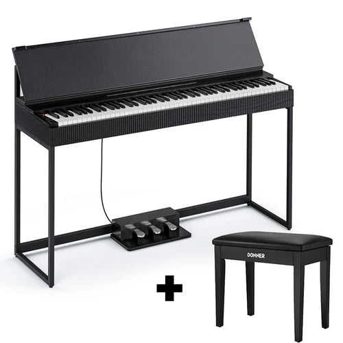 Donner OURA™ S300 88-Tasten-Digitalpiano für den Heimgebrauch, Klavier+Bank von Donner Music - DE