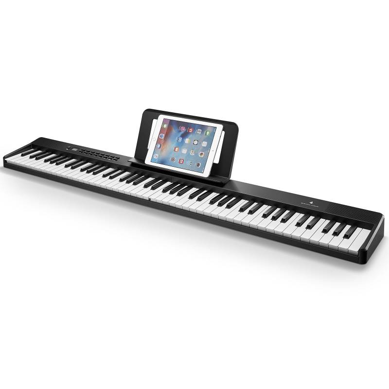 Donner DP-10 Digitalpiano Faltbares Tragbares Klavier, Digitalpiano von Donner