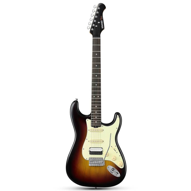 Donner DST-600 E-Gitarre, Sunburst von Donner