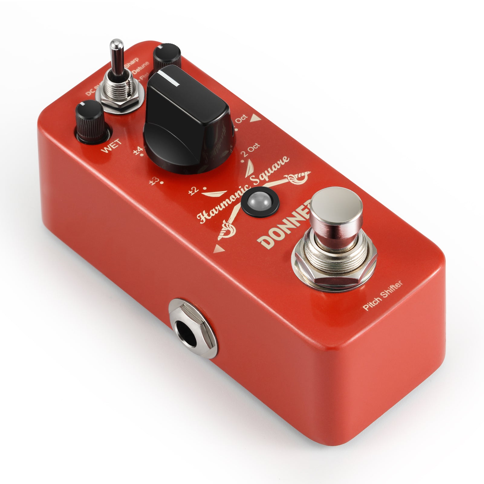 Donner Harmonic Square Digital Octave Gitarre Effektpedal von Donner