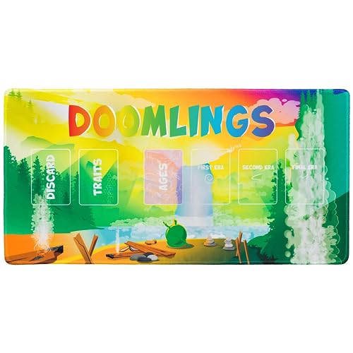 Doomlings Community Playmat 'Birth of a Hero' - Game Playermat Kartenspiel, 27,9 x 55,9 cm von Doomlings