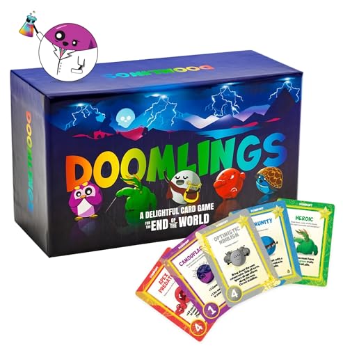 Doomlings Kartenspiel (Lightning Edition) Familienspiel für Erwachsene und Kinder für lustige Spieleabende | 2-6 Spieler | Ab 10 Jahren… von Doomlings