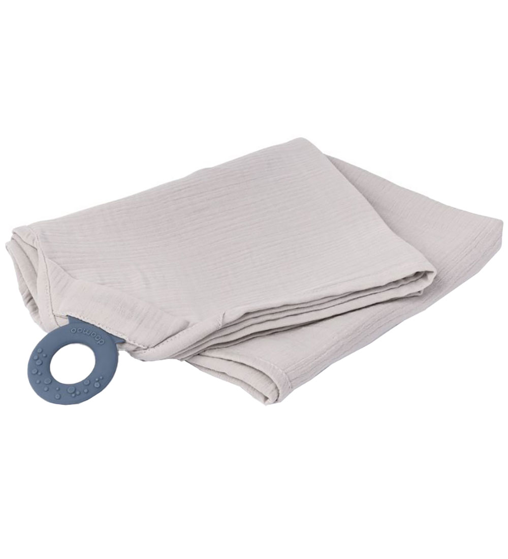 Doomoo Stilldecke m. Beißring - Musselin - 100x85 cm - Beige - Doomoo - One Size - Decken Doomoo Stilldecke m. Beißring - Musselin - 100x85 cm - Beige - Doomoo - One Size - Decken von Doomoo