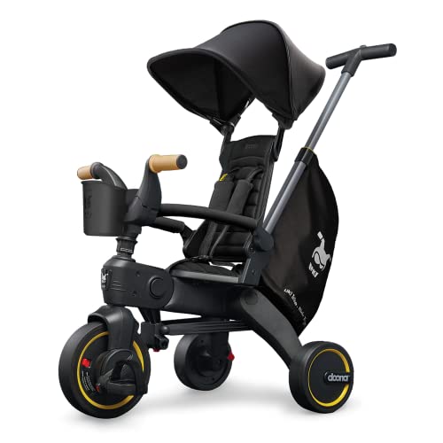 DOONA Liki Trike S5 - das weltweit kompakteste Faltbare Dreirad - Hochwertig, multifunktional, Cooles Design - für Kinder von 10-36 Monate - Nitro Black / schwarz DOONA Liki Trike S5 - das weltweit kompakteste Faltbare Dreirad - Hochwertig, multifunktional, Cooles Design - für Kinder von 10-36 Monate - Nitro Black / schwarz von Doona