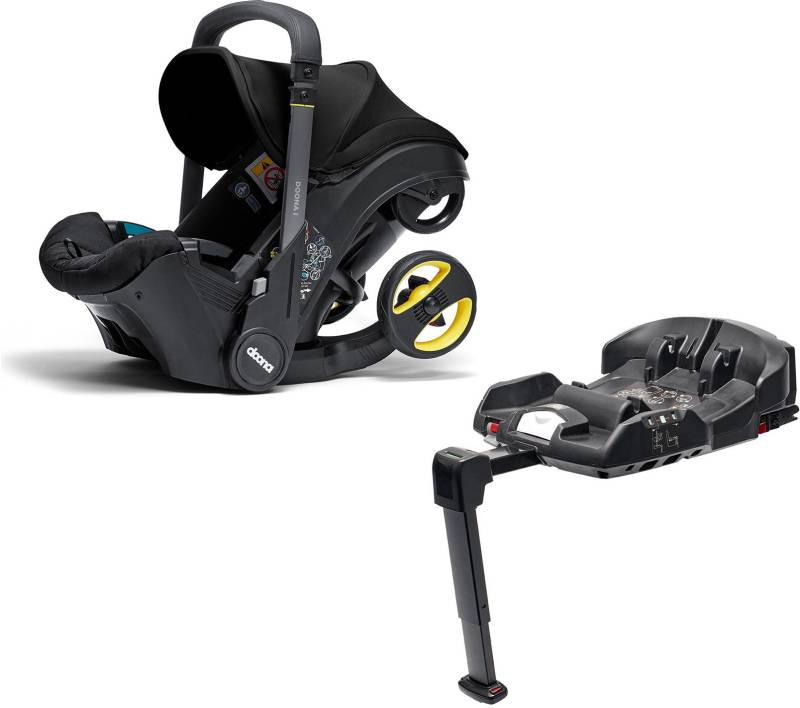 Doona i Babyschale inkl. ISOFIX-Basis, Nitro Black von Doona