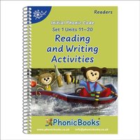 Phonic Books Dandelion Readers Reading and Writing Activities Set 1 Units 11-20 von Dorling Kindersley