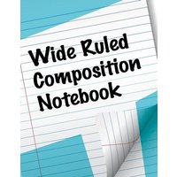 Wide Ruled Composition Notebook von Dot Edu