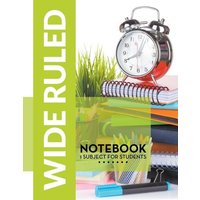 Wide Ruled Notebook - 1 Subject For Students von Dot Edu